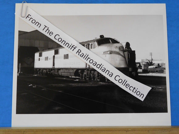 Photo Seaboard Coast Line Locomotive #3006 8X10 B&W