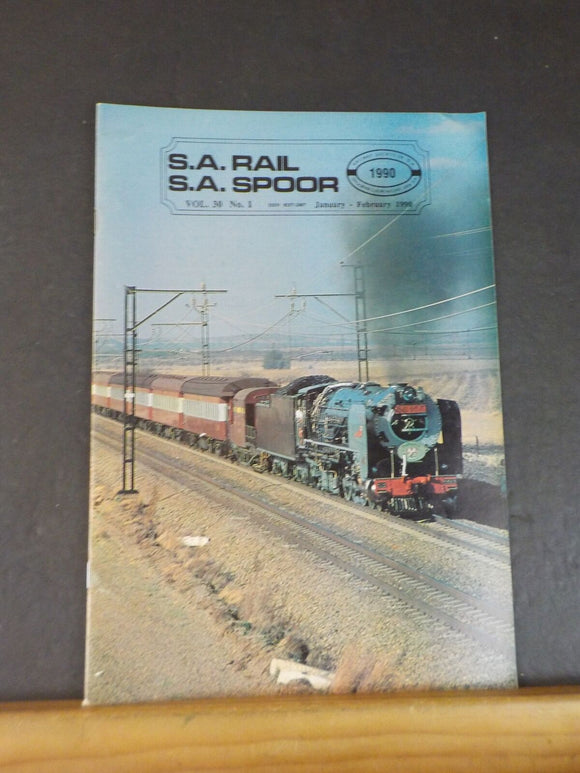 SA Rail SA Spoor 1990 January February Vol 30 No 1 Rand Tram Centenary