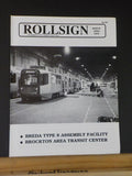Rollsign Magazine of New England Transit News 1999 March / April Breda type 8 as