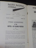 Pacific Railway Journal Vol 2 #3 1957 August Steam Locomotivesf D&RGW