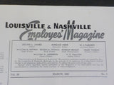 Louisville & Nashville Employee Magazine L&N 1953 March