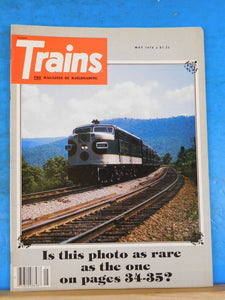 Trains Magazine 1978 May Winans Pullmans Etc Wreck of 1881 St Peter Alcos