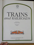 Trains and Railroads by Sydney Wood See and Explore Library   Hard Cover