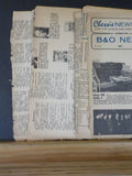 Chessie News Employee Magazine Newspaper B&O News Vol 1 #7, 11 Lot of 2 DAMAGED