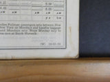 New York New Haven & Hartford RR Co. Employee Time Table #181 1954
