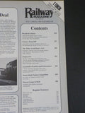 Railway Magazine 1984 July Survival of the Potts To Inverness & the Kyle Zimbabw