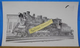 Photo Bangor & Aroostook Locomotive #252 Approx. 3 ½  X 5 ¾