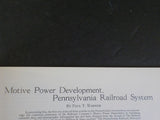 Locomotives of the Pennsylvania Railroad 1834 - 1924 by Warner SC 1959