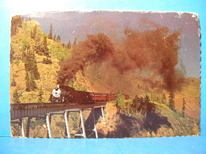 Postcard Cumbres & Toltec Scenic Railroad Postmarked 1980