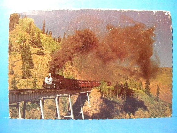 Postcard Cumbres & Toltec Scenic Railroad Postmarked 1980