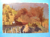 Postcard Cumbres & Toltec Scenic Railroad Postmarked 1980