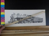 Print MKT Locomotive #406  Approx 17X7 inches