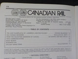 Canadian Rail #405 1988 July-August Lake Champlain & St Lawrence Junction RY
