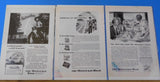 Ads Milwaukee Road Lot #15 Advertisements from various magazines (10)