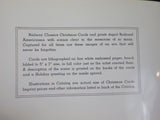 Railway Classics Christmas card catalogs Lot of 2