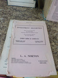 Poor's Manual of Railroads 1915 Maps History rolling stock more  Damage