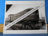 Photo Gulf Mobile & Ohio Passenger Car #5999 8X10 B&W Abraham Lincoln