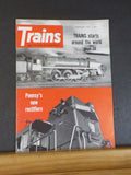 Trains Magazine 1961 February Trains starts around the world PRR new rectifiers