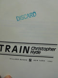 Maxwell's Train A Thriller By Christopher Hyde Novel Dust Jacket 1984 273 pages
