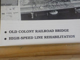 Rollsign Magazine of New England Transit News 1993 May June Old Colony bridge