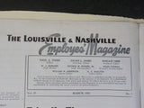 Louisville & Nashville Employee Magazine L&N 1951 March  COVER DAMAGE