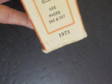 Pocket List of Railroad Officials #315 1973 3rd quarter