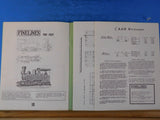 Finelines 1/4' scale Fine Lines Magazine 1968 Sept D&RG portable steam derrick