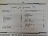 Locomotive Engineers Journal 1939 September Employee Magazines  Air brakes Traii