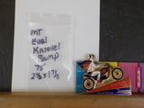 Jaycees Montana Evel Knievel On Motor Cycle Going Up Ramp  PIN