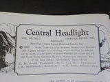 Central Headlight 1982 Third Quarter NYC HS Lydick Calamity   Class L3a #3001