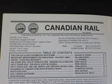 Canadian Rail #434  May-June 1993 Improvements on Saskatoon Calgary Lines