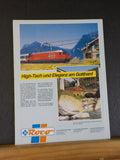 Eisenbahn-Kurier Eisenbahn Kureir 1993 Feb March April Gotthard EK-Themen 10