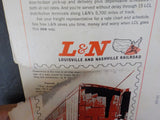 Louisville & Nashville Employee Magazine L&N 1964 February Damage