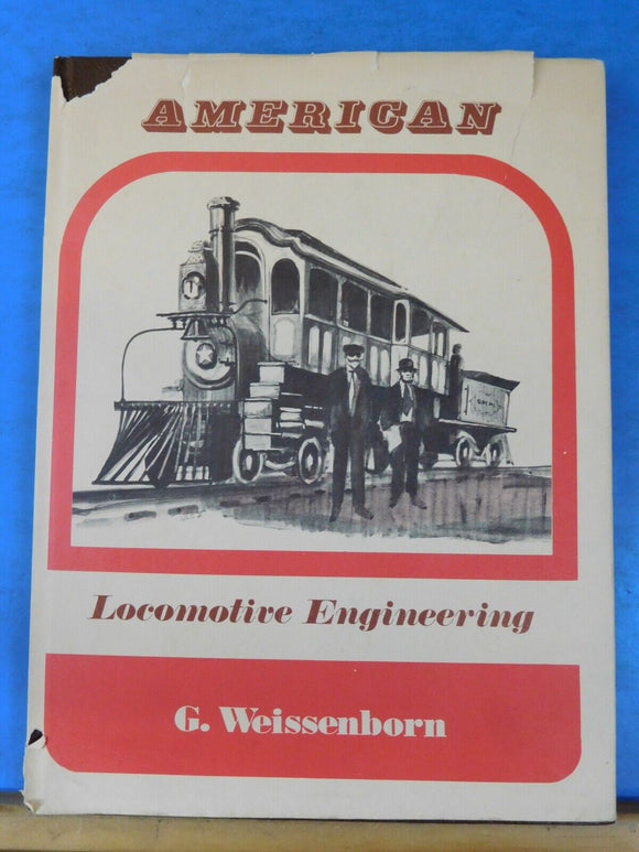 American Locomotive Engineering  and Railway Mechanism Illustrated Reprint w/DJ