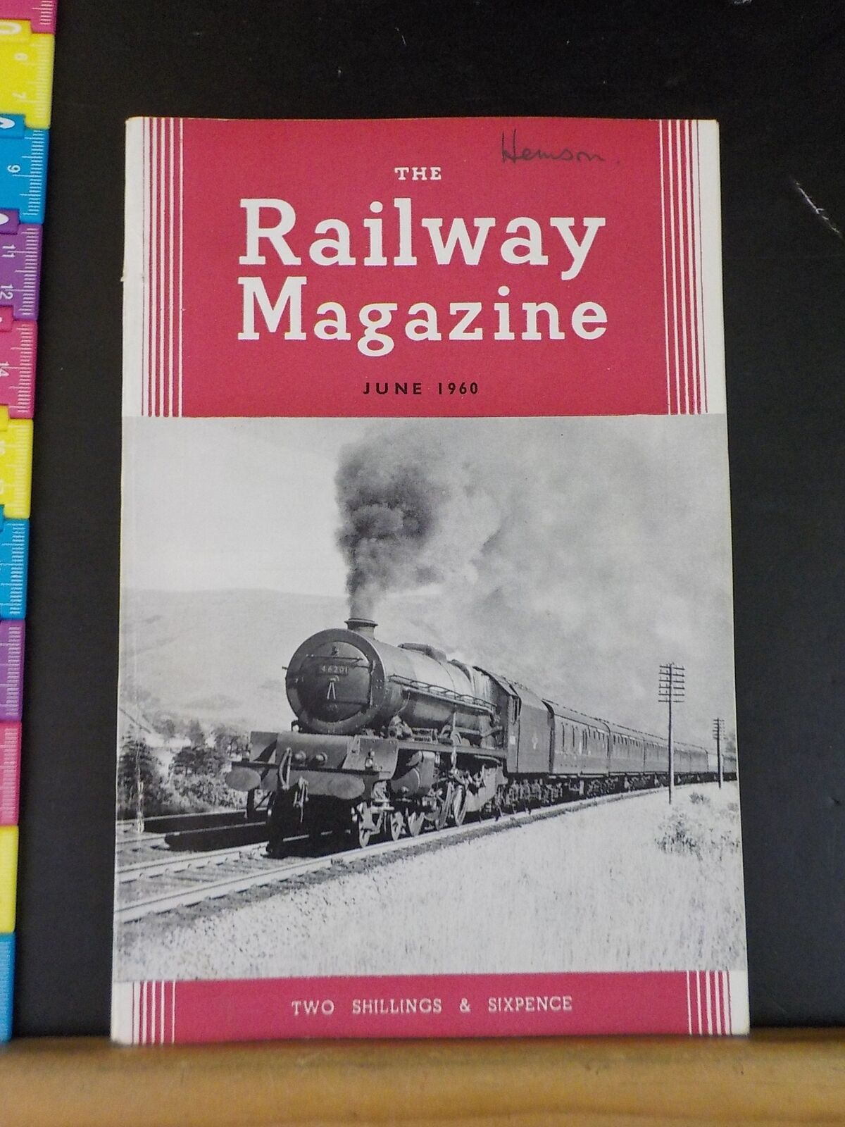 Railway Magazine 1960 June Metropolitan & Great Central Joint Line Sle ...