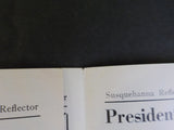 Susquehanna Reflector Vol 10 No 8 1956 August Tracks Washed Out, Train Derailed