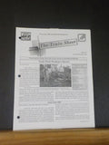 Western Pacific Feather River Rail Society The Train Sheet #110 2001