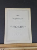 Norfolk and Western Railway Annual Report 56th Year ended December 31 1951  MAP