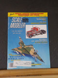 Scale Modeler and Auto Modeler Magazine 1985 August Peterbilt 359 Dassault Mirag
