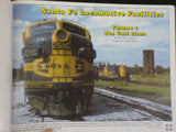 Santa Fe Locomotive Facilities Vol 1 Gulf Lines by Crump & Priest Hard Cover