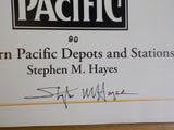 Western Pacific Depots and Stations by Stephen M. Hayes Signed #90 Hard Cover