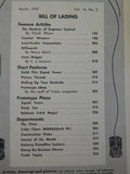 Model Railroader Magazine 1947 March Realism of engineer control Signal tower