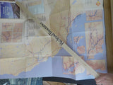 Map Amtrak California Rail Map 1999 June 26 x 34