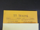 TT Trains 1957 January Vol 3 No 1 TT club in Embayo Laying HP Rail