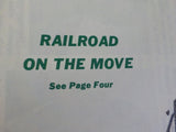 Penn Central Post Employee Magazine 1971 April Railroad on the move