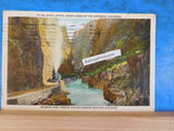 Postcard In the Royal Gorge Grand Canyon of the Arkansas, CO On Main Line D&RGW