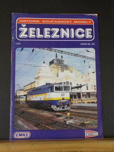 Zeleznice Historie Soucasnost Modely 1/97 Cena 55 Kc