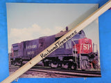 Photo Southern Pacific Railroad Locomotive #3124 8 X 10 Color Houston TX 1974