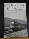Boston & Maine Railroad Employee Magazine 1952 November