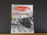 Classic Trains 2018 Winter Quebec Central Burl trains at Billings